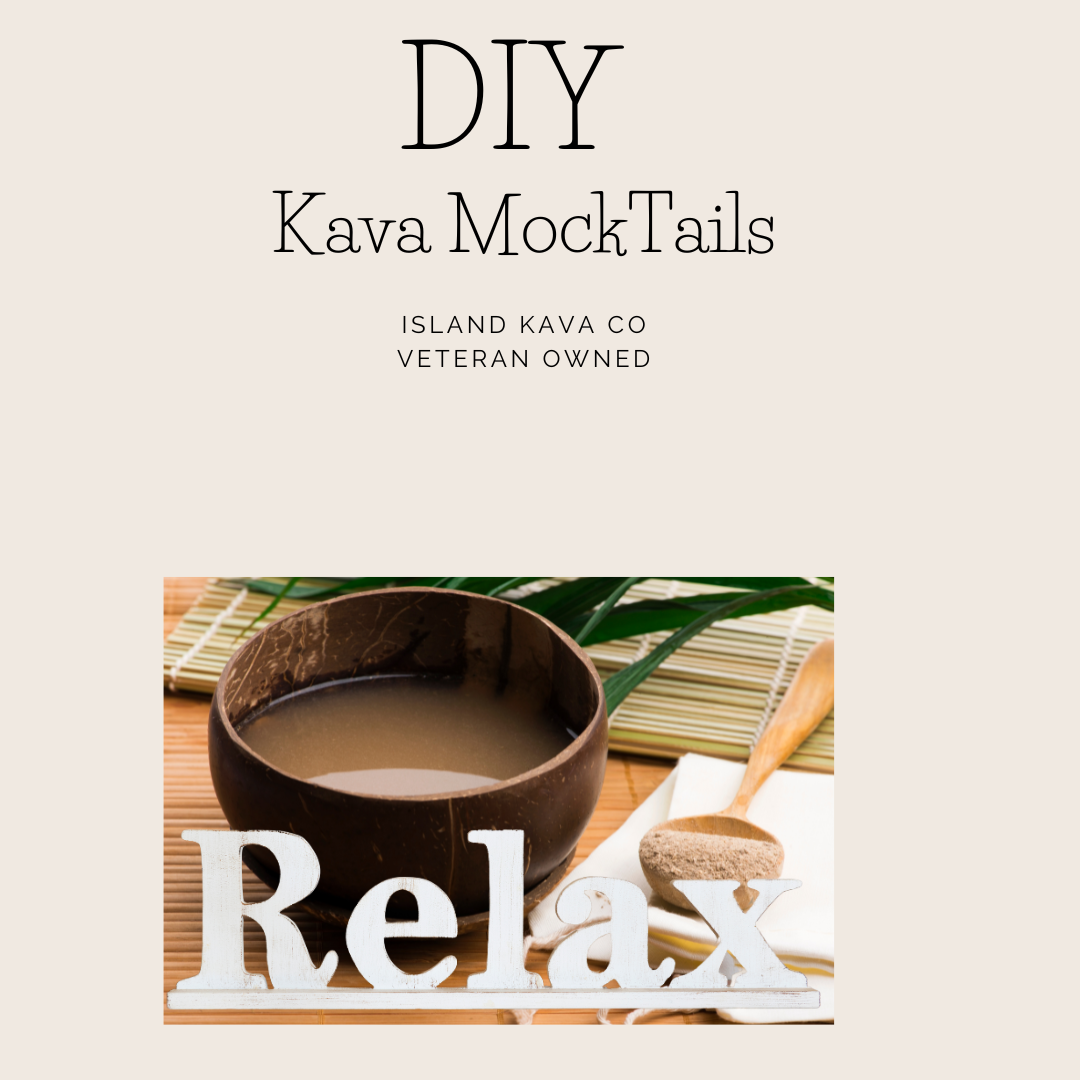 E-Recipe Book, DIY Kava Mocktails