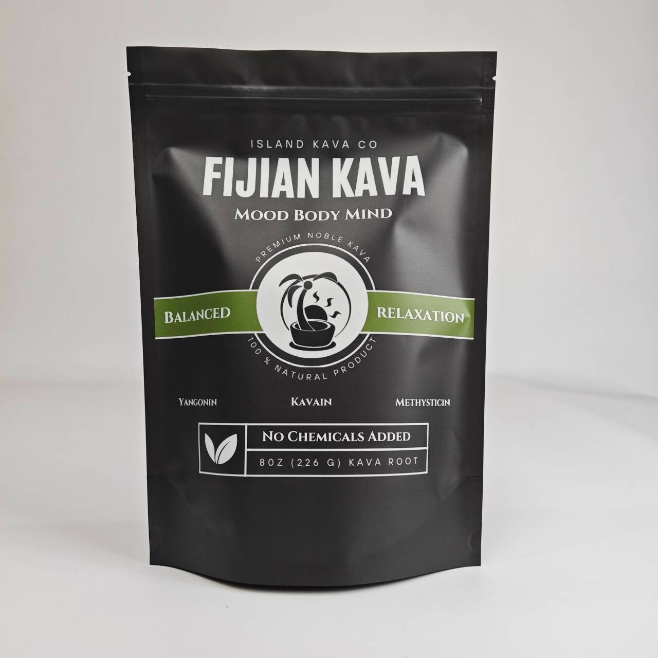 Kava powder bag fijian blend