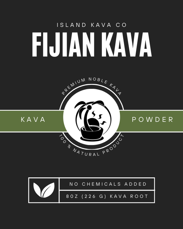 Extra Strength Mood and Relaxation Blend, Noble Kava Powder Gift Kit , with Yangonin & Kavain, 8oz
